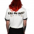 Eat Dust women Eat vintage white ring spun tee